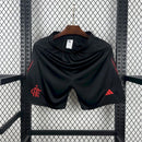 Flamengo Short adulto preto (masculino) - 2025