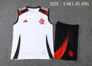 Flamengo kit adulto branco (masculino) - 2025