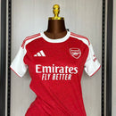 Arsenal Home 2025/26 - Versão Feminina