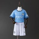 Manchester City home 24/25 - Kit Infantil