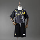 Real Madrid Avengers Black 25/26  - Kit Infantil