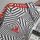 Corta-vento Manchester United Adidas - Branco e Preto